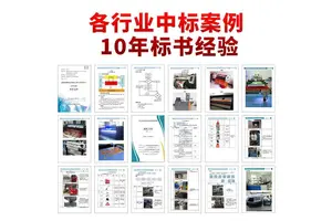 专业标书制作团队 涵盖多行业标前三大类 废标全额退款