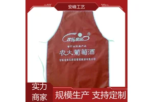 安峰工艺 礼品百货用品围腰 防水防油无纺布袋 加厚面料