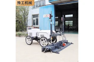 混凝土激光整平机 座驾式激光摊铺机 地面找平机