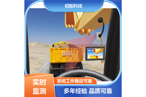 初阳科技 挖机监控摄像头 记录车辆刷卡数据 大幅提高效率