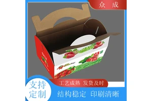 众成 水果礼盒 文字清晰可来图定制 适用于电子电器