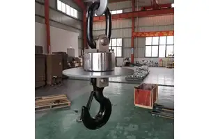 铁水包15吨无线耐高温吊秤 汉衡15t隔热吊钩秤 行车吊磅