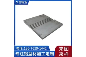 铝合金型材散热片CNC挤压成型 来图定制多种铝型材LED灯具散热器