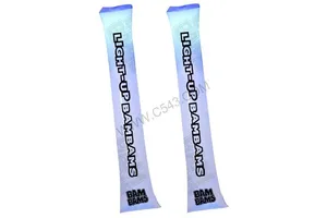 厂家定做发光广告充气打气棒 打击棒 欢呼棒助威棒厂家印刷