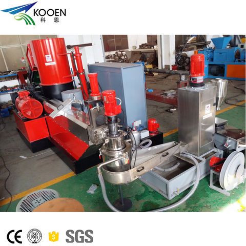 Waste Plastic Recycling Pelletizing Machine  Plastic Compounding Pelletizing Machine PP PE Plastic Pelletizer Machine