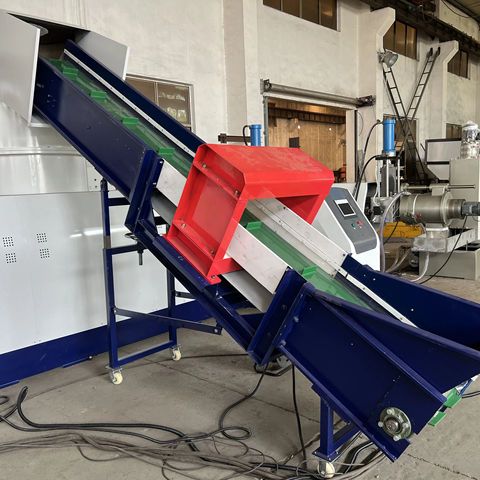 PP PE Pelletizing Machine Plastic Pelletizing Machine PE PP Film Bags Agglomeration Plastic Pellets Machine Line