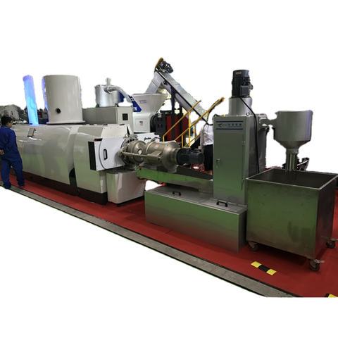 PE PP Film Bags Agglomeration Plastic Pellets Machine Line PP PE Pelletizing Machine Plastic Pelletizer