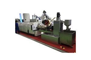 PE PP Film Bags Agglomeration Plastic Pellets Machine Line PP PE Pelletizing Machine Plastic Pelletizer