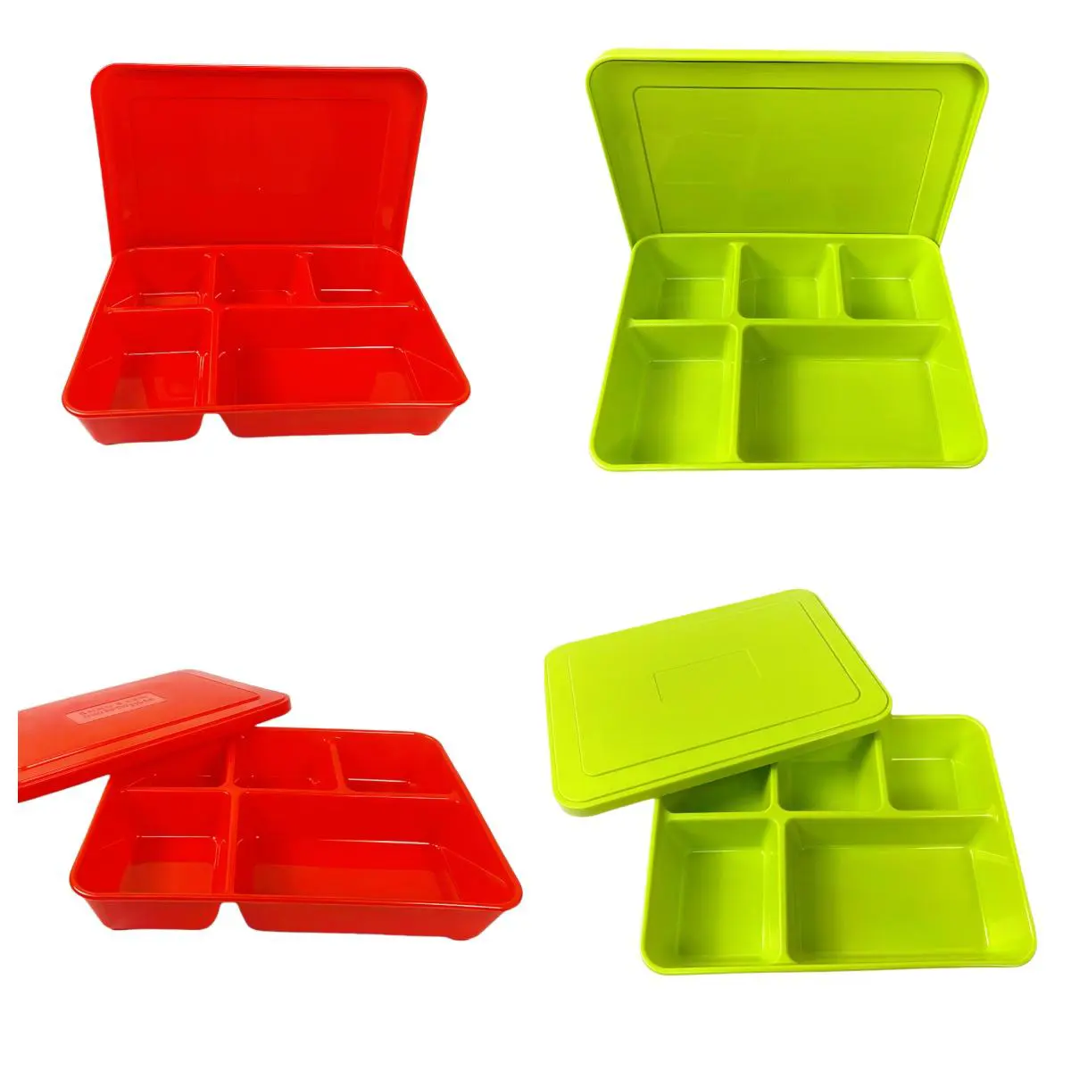 RL-5-51A Factory Supply Reusable Microwaveable Bento Box Compartment Lunch Box for Kids School