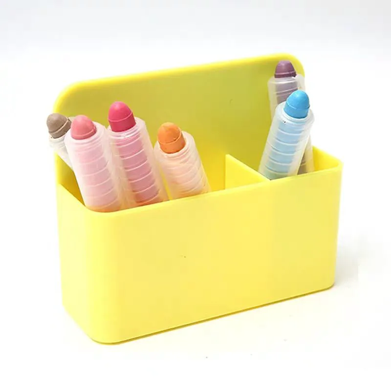 Hot Selling High Quality Best Price Removable Reusable Silicone Transparent Pen Holder for Office Glass Board