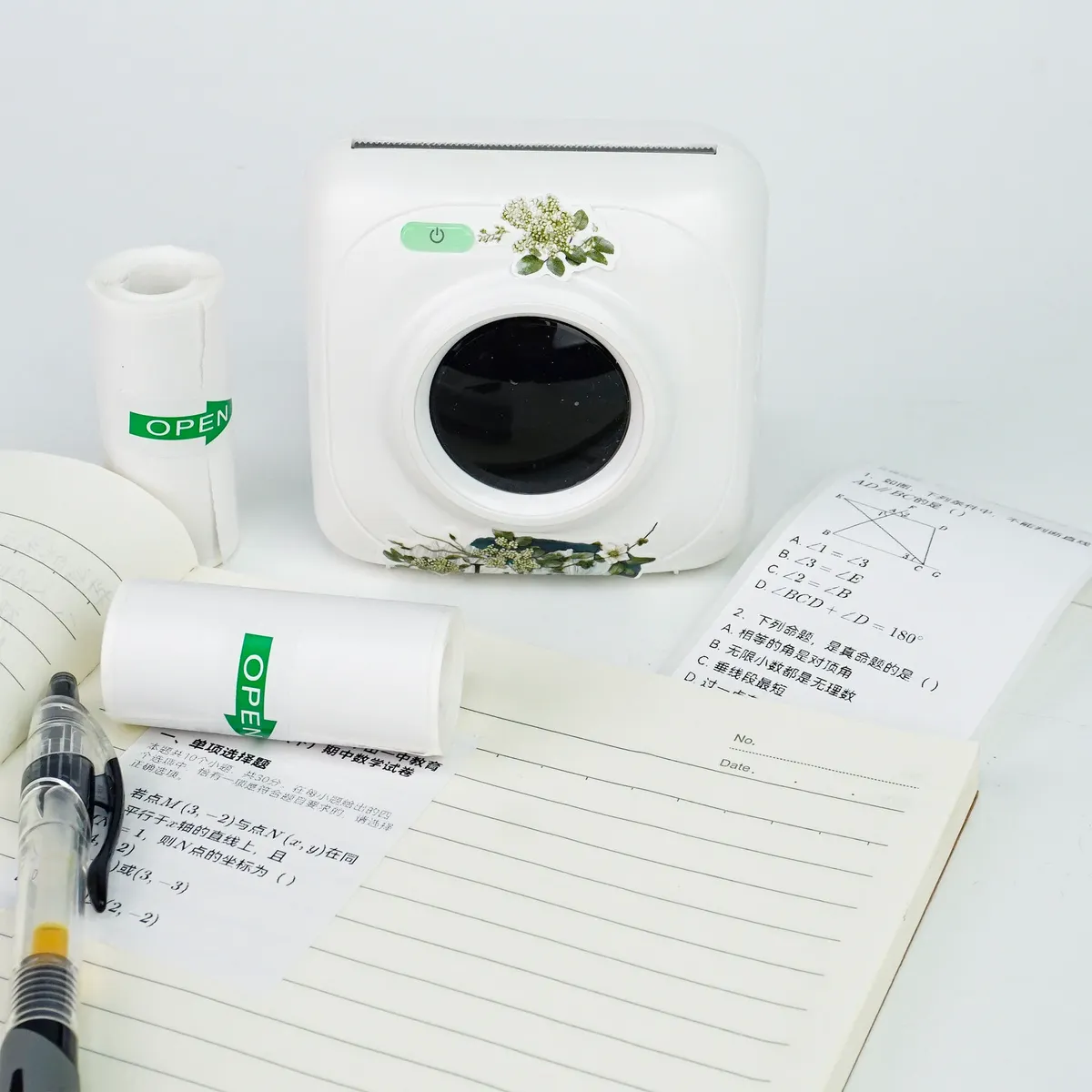 4 X 6 Inch Direct Blank Thermal Shipping Label Roll Barcode A6 Printer Compatible 57x30mm Waybill Paper Promotion Oil Proof