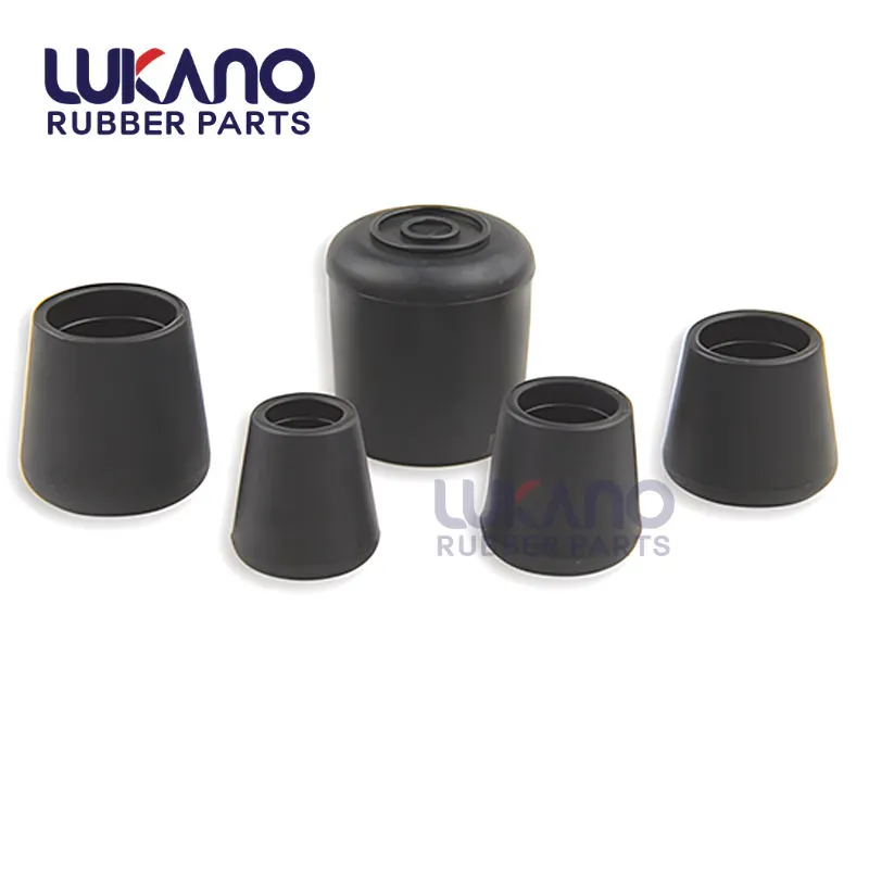 10mm 12mm 14mm 16mm 18mm 20mm 22mm 25mm 28mm 32mm 35mm Furniture Leg Tips Anti Scratch Non-slip Chair Leg Tips
