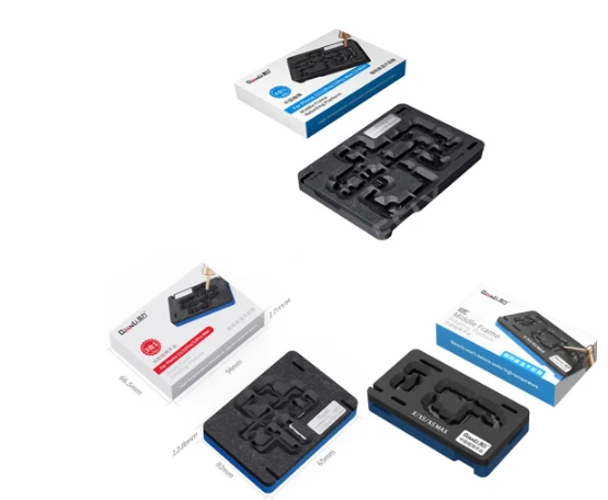 Qianli Middle Layer Board BGA Reballing Stencil Plant Tin Platform for iPhone X XS MAX 11 Pro 12 13 14 15 16 Board Rework Tools