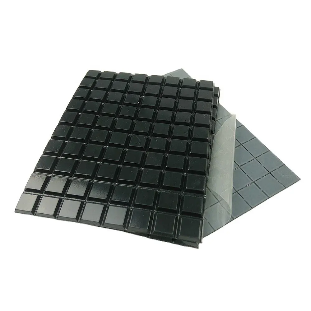 3M Bumpon Protective Products SJ5008 Black Rubber Feet