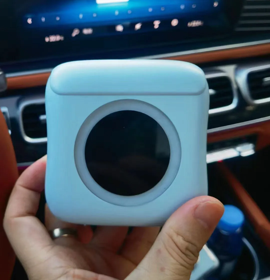 Low Cost Thermal Mini Printer Black and White Portable Mini Thermal Printing Sticker Printer for Home Using