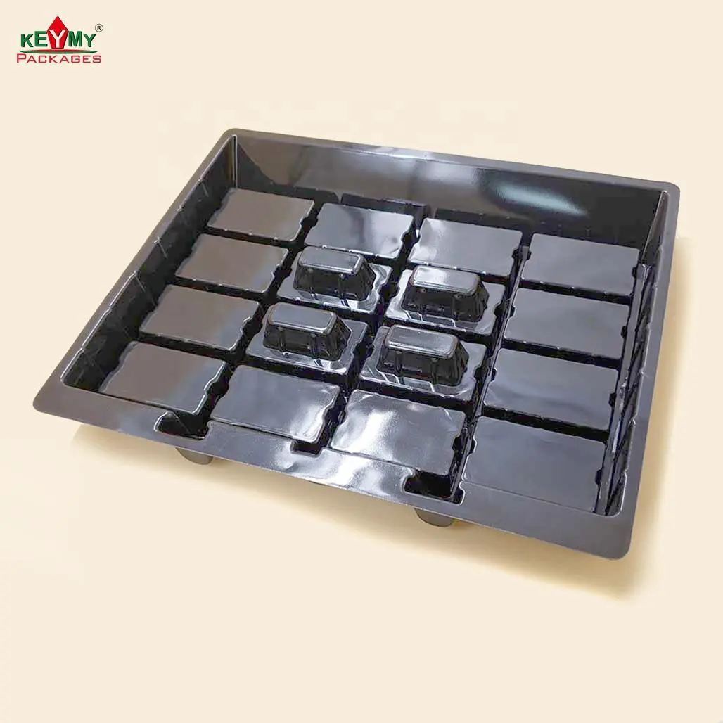 High Quality Turnover Tray for Electronic Components ODM OEM  Plastic Insert Turnover Tray Factory Wholesale