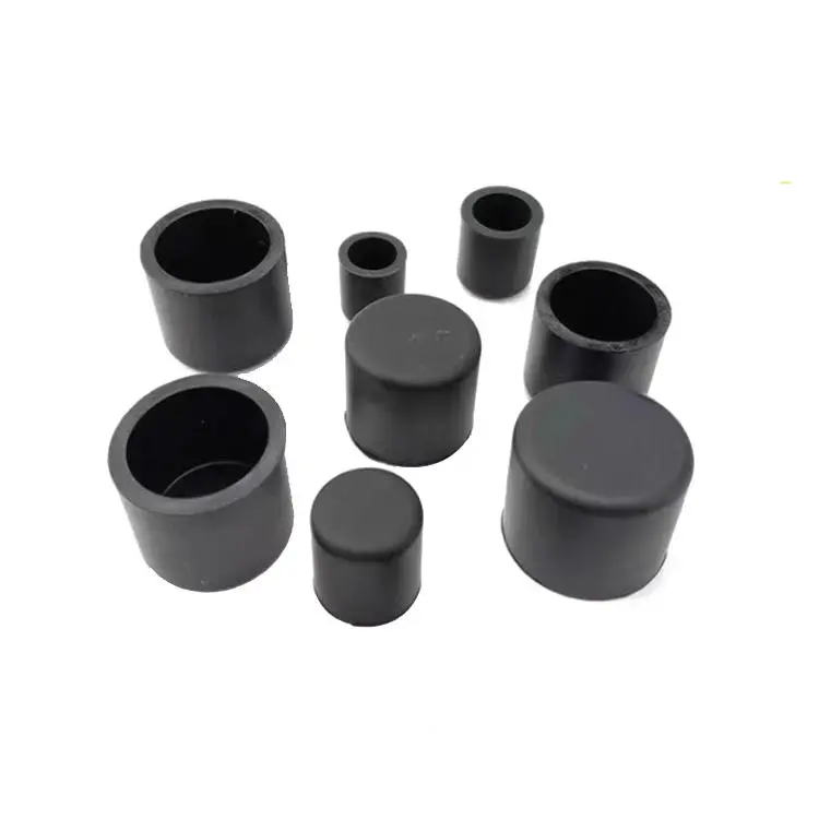 Stocks for Sale for Flexible Silicone Covers for End Protection  Rubber  Flat  Bottom Caps
