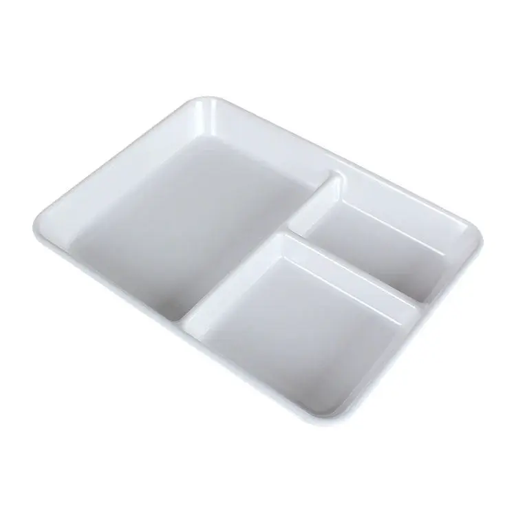 Melamine Divided Plates for Adults with Protein Carbs and Vegetables Diet Plate  for Balanced Eating Home Kitchen Food Serving