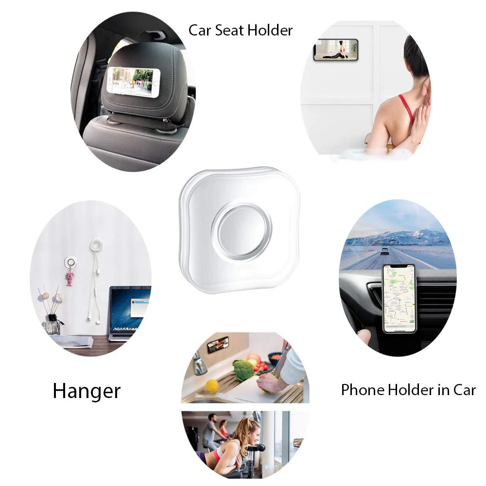 Nano Gel Pad Traceless Stickers Washable Multi-Functional Universal Sticky Car Phone Holder