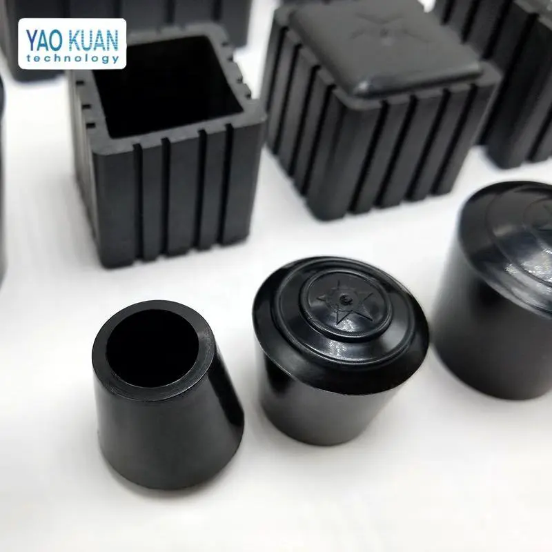 Chair Foot Cover Table Leg End Cover Rubber Foot Cover Circular Rectangle