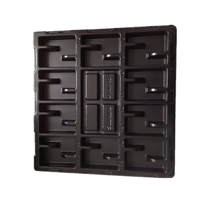 Leenol High Thickness Customized Packaging Blister Tray High Load-bearing Esd Tray for Electronics Industry