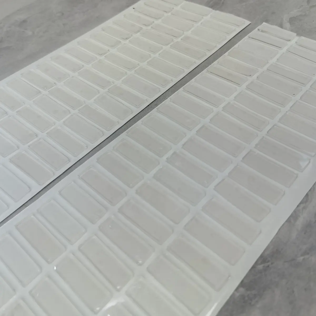 Double Sided Pu Gel Pads Thin Grip Tape Strip Clear Anti Slip Sheet Nano Suction Sheets Pads