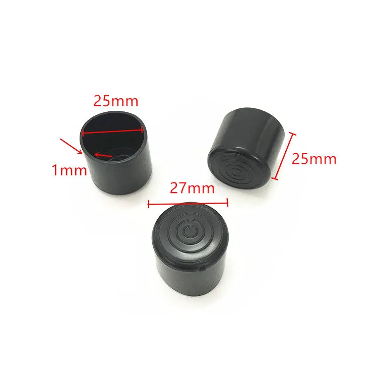 25mm PVC Reusable Fence Stand Plug Parts Desk Leg Plug American Fence Accessories Factory Direct Supply Good Quality Low Price