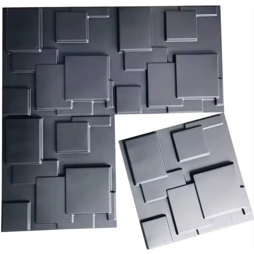 Building Materials Interior Modern Style Decorative Interior Waterproof Pvc 3d Wall Panel