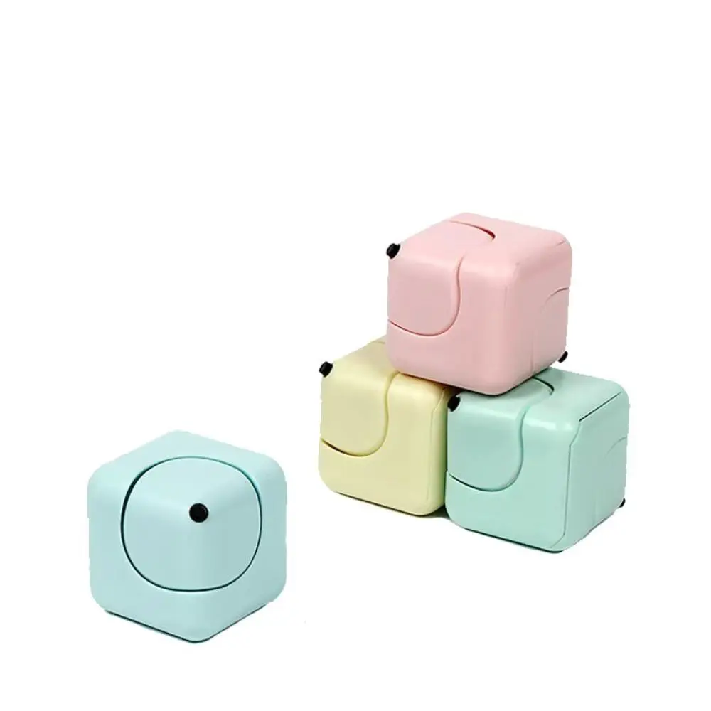 Wholesales Whirlwind Dice Children's Decompression Toy Fingertip Spinning Top Small Cube Toys