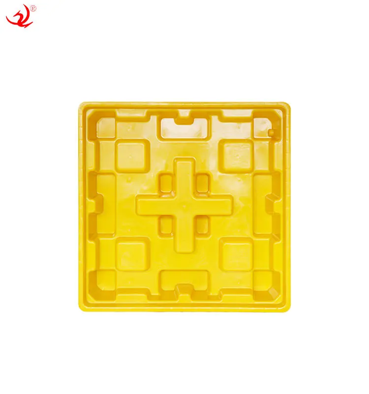 HDPE Single-Faced Euro Pallet 4-Drum IBC Oil Drum Spill Containment with Drain for Spill Management