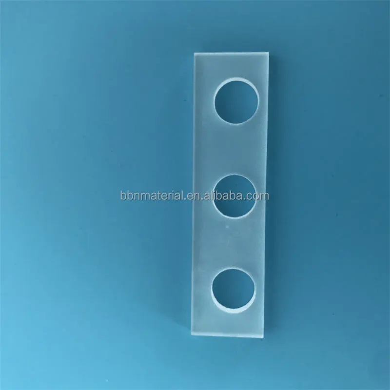 Heat Resistant Frosted Rectangle square Silica Panel