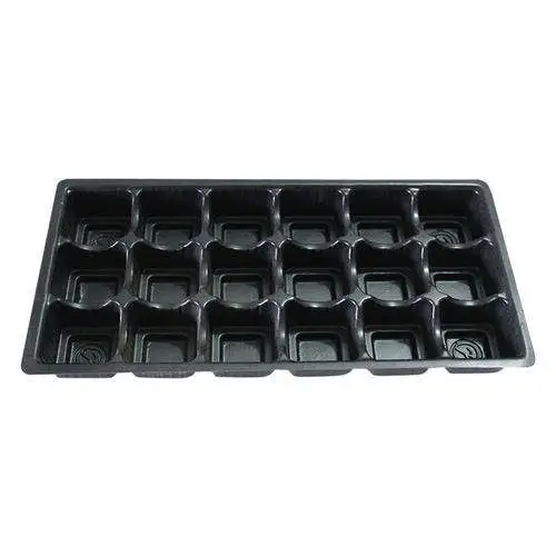 Custom  Plastic Candy Biscuit Chocolate Blister Packaging Tray