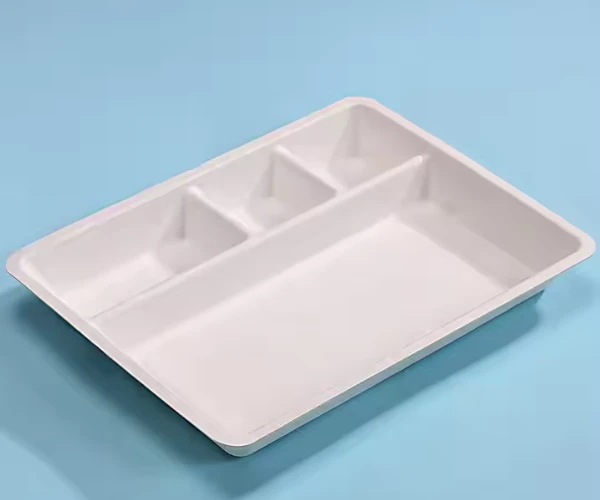 Disposable Syringe Tray Sugarcane Bagasse