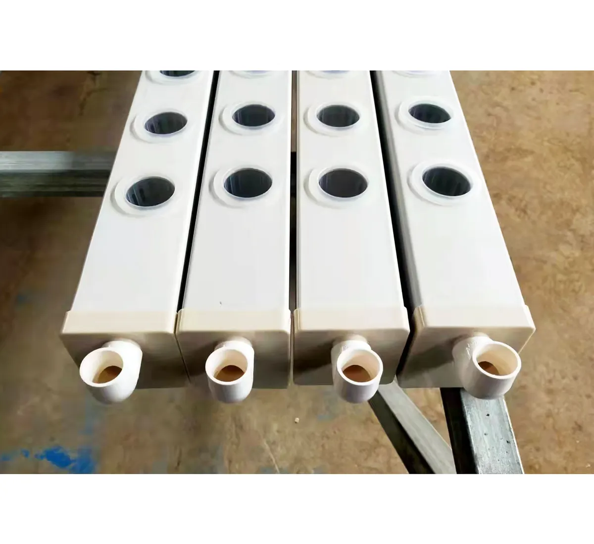 2mm Wall Thickness Free Sample 150mm Pvc Pipe square for Greenhouse Planting