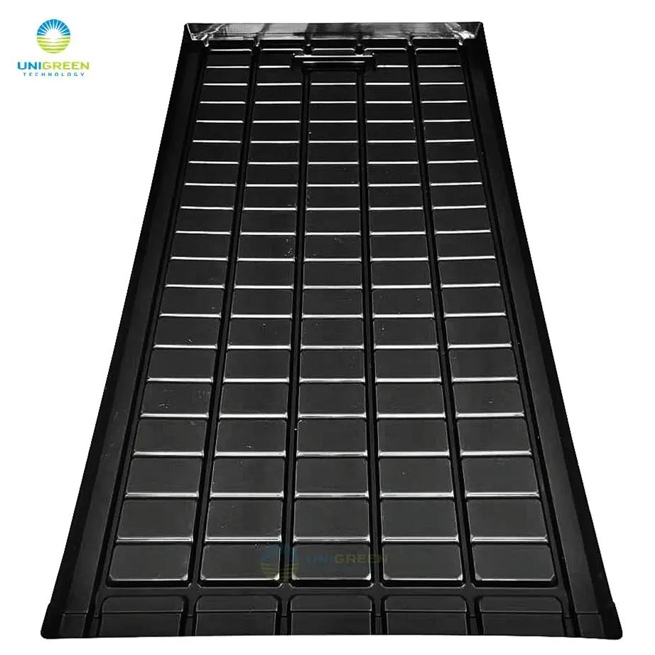 Garden Indoor Seedling Growing Tray ABS Flood Tray Table Greenhouse Hydroponics Growing System Hydroponic Tray for Rolling Table