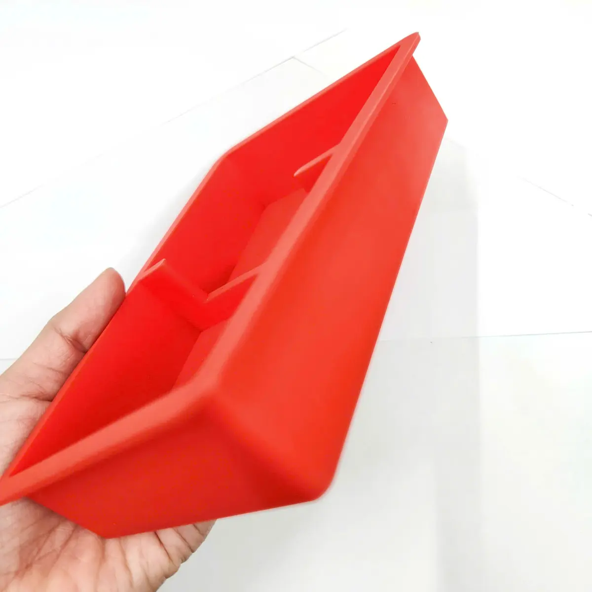 Two-Cavity BPA-Free Non-Stick Silicone Mold Tray Perfect For Crafting Resin Epoxy Mold And Homemade Cakes