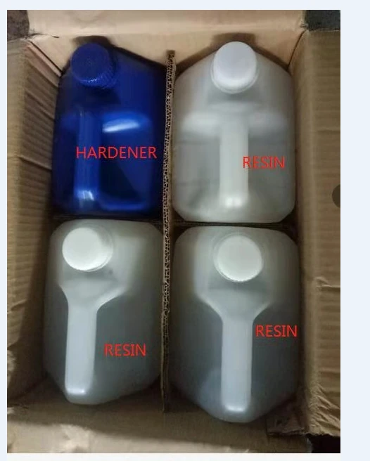 Art Clear Bubble Free Scratch Resistant High Epoxy Resin for Metallic Floor Coating