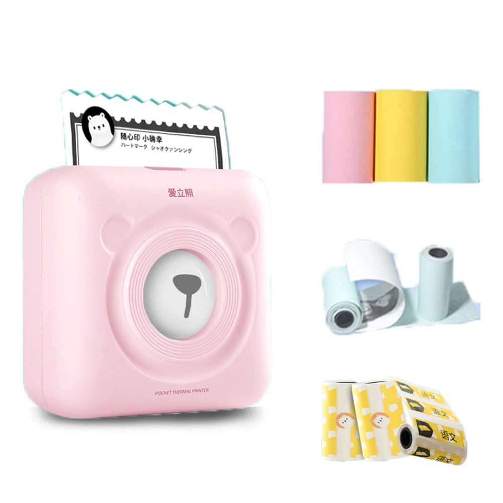 Peripage A6 Inkless Pocket Portable Mobile Portable Photo Printer with Three Colors