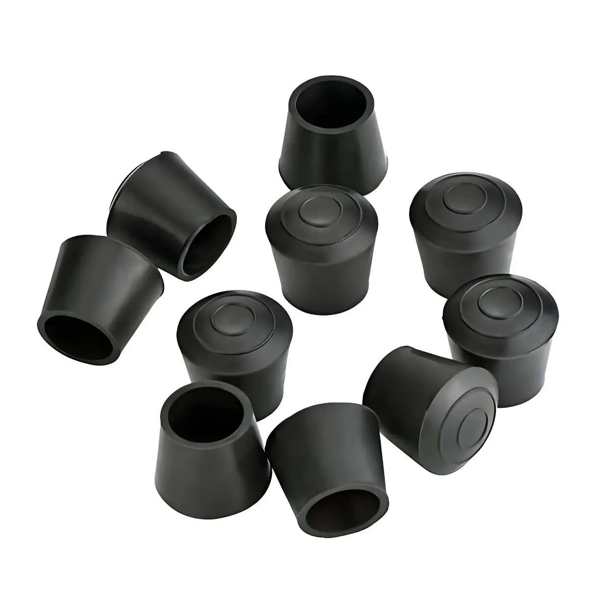 Factory Manufactured Round Silicone End Caps for Pipes & Screws Agricultural Rubber Product