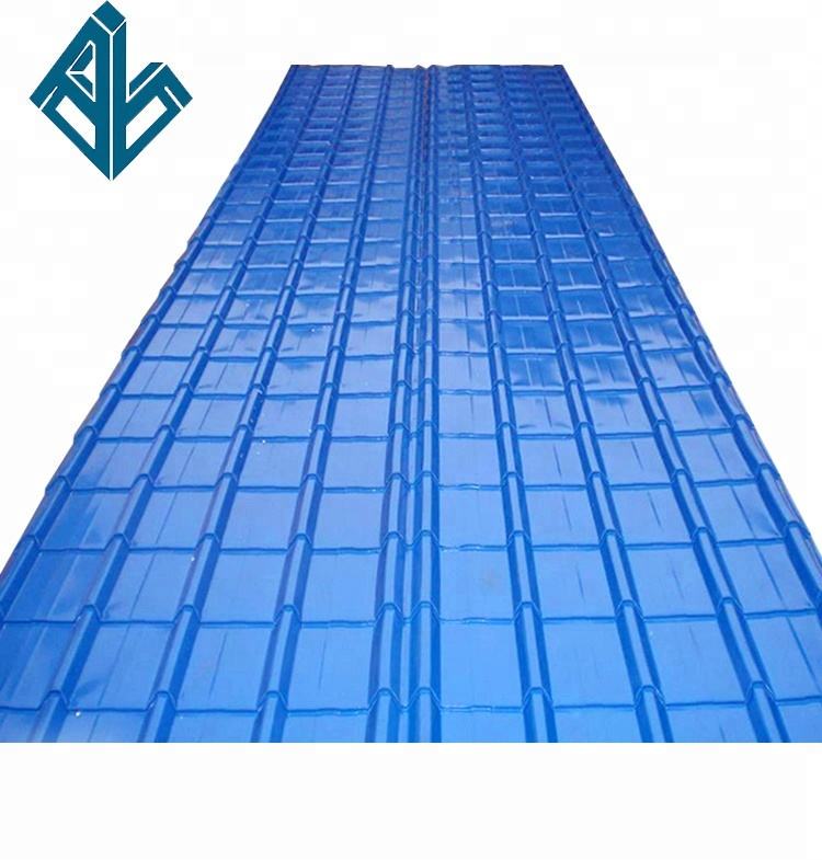 Factory Supply PPGI/PPGL Corrugated Prepainted Galvanized Steel Prefab House Color Coated Zinc Galvanized Roofing Tile Best