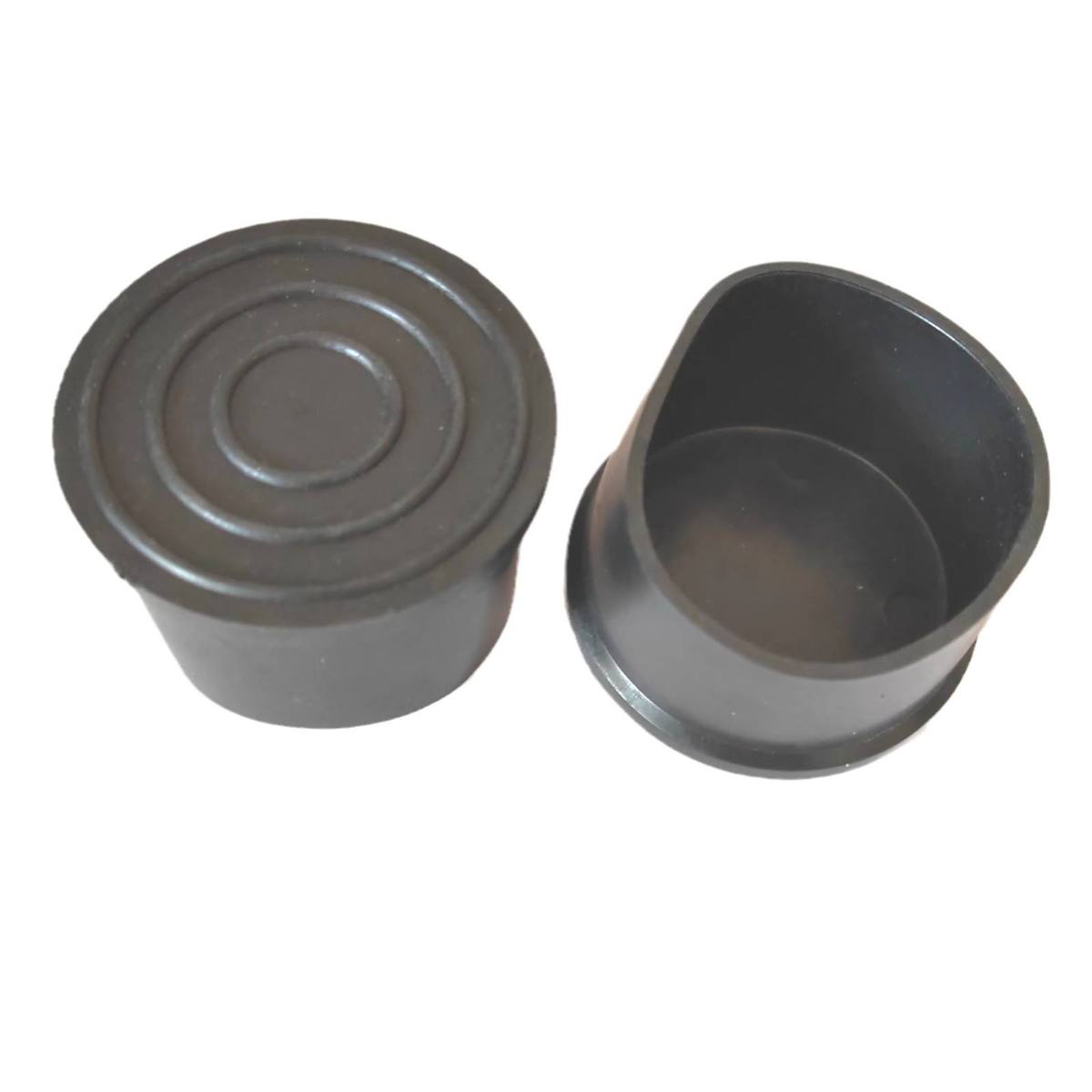 Plastic End Caps Round Tube Footrest Table Chair Bed Footrest Round Tube Plug PVCanti slip Soft Cushion Round Tube Footrest Mold