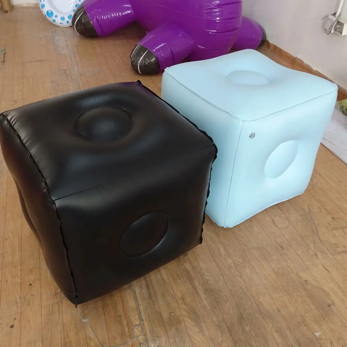 Manufacturers 50 cm Cube Closed air Dice Playground Park Advertising Activities Competition Entertainment Color Model