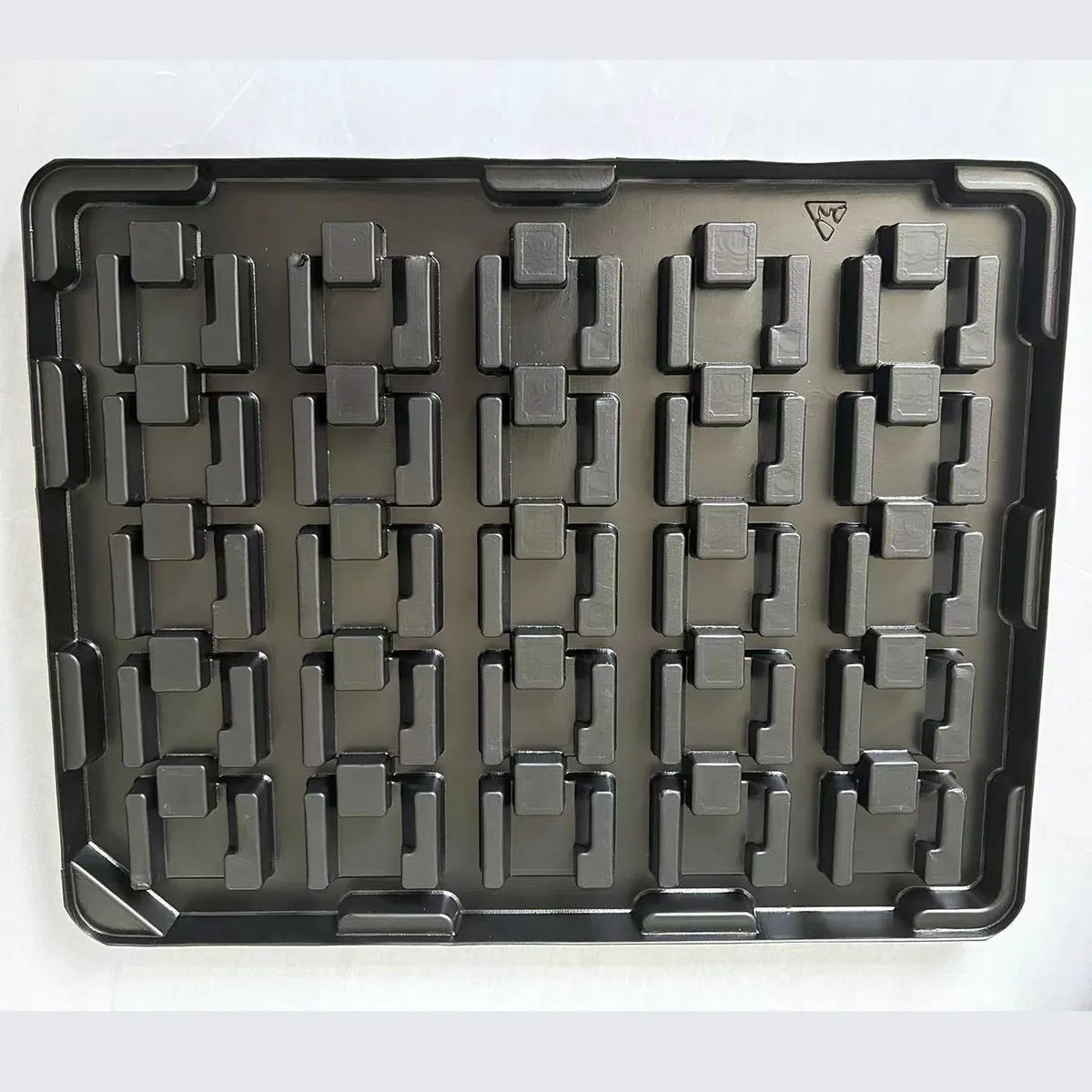 ODM Blister Tray Anti-static Plastic Inner Support Trays Battery Electronics Plastic Transport Pallets