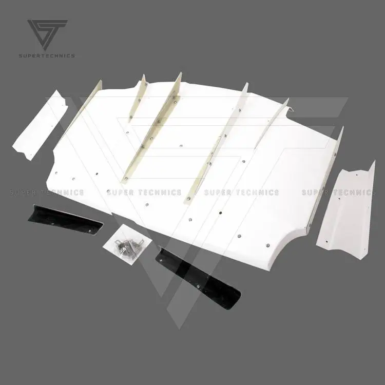 VRS Style Glass Fiber Rear Diffuser for Subaru Impreza 11 Sti Vab 2015-2018