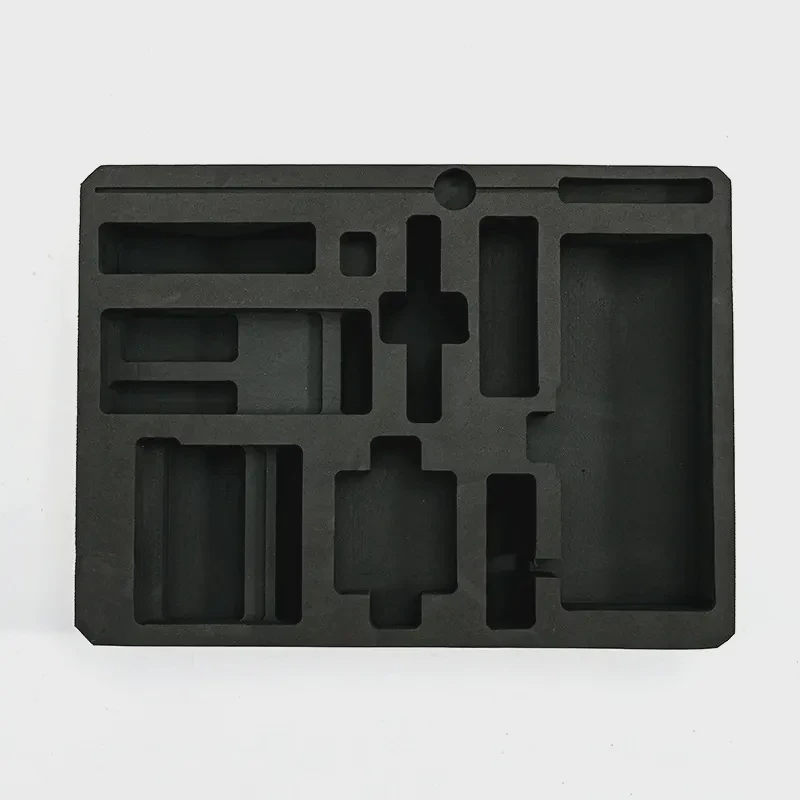 Custom Foam Insert Packaging Black Epe Pu Eva Foam Package High Density Polyethylene Foam Insert Packaging