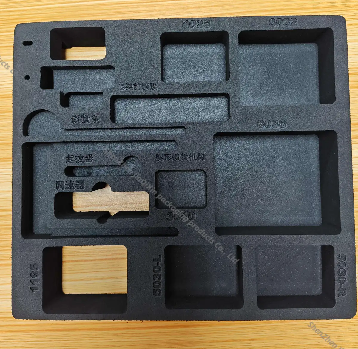 High Density Customized EVA EPE PE PU Foam Inserts Pre-Cut Waterproof EPS Foam Printing Solutions for Pick Outting