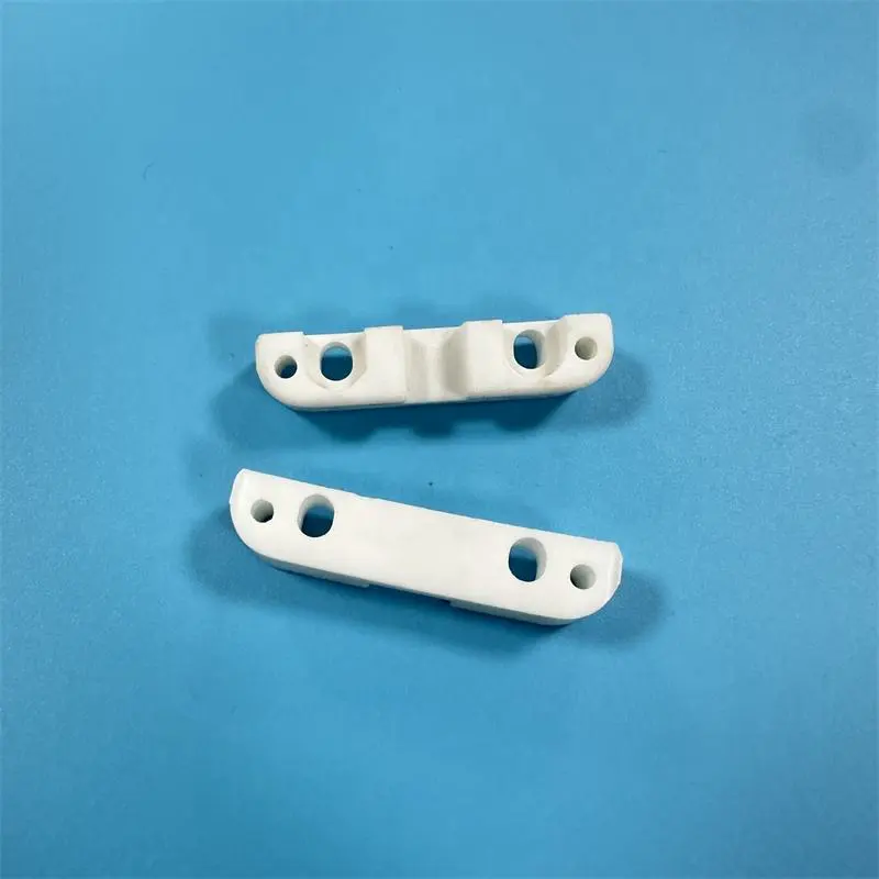 Customized Zirconia Irregular Part With Hole Yttrium Stabilized ZrO2 Ceramic Block