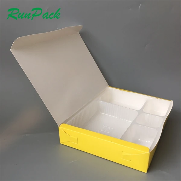 Fast Food Takeout Packaging Boxes Customizable Printed Paper Boxes Batch Ordering Options