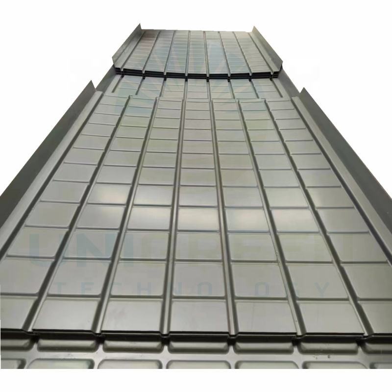 Greenhouse Planting Food Grade ABS Grow Tray 4*8FT Ebb and Flow Trays Rolling Bench Grow Tray Customized Size for Sale