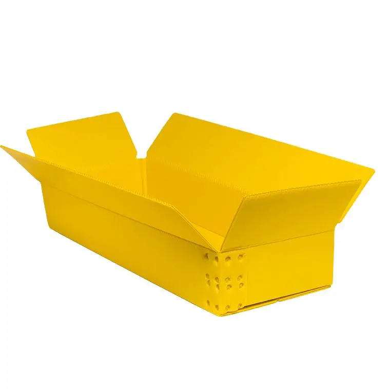 Recyclable PP Sheet Plastic Storage and Turnover Box for Organization and Sustainability